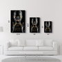 Wallity CAM-2005 Pintura Decorativa Vidrio Templado 46 x 72 cm Impresión UV Duradera Elegante Hogar